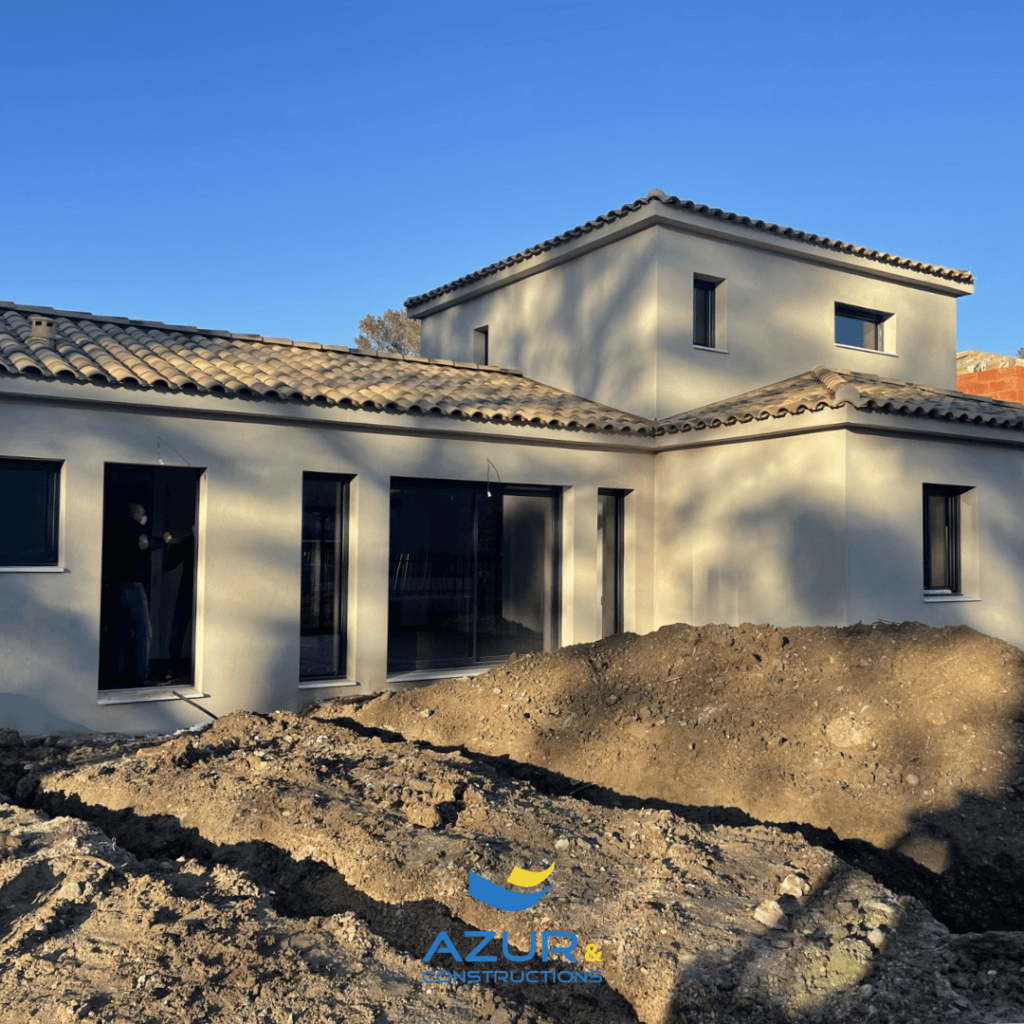 Chantier terminé pour cette magnifique villa
