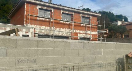 Chantier en cours à Ensuès la Redonne